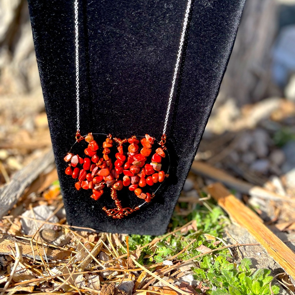 Red Jasper Tree of Life